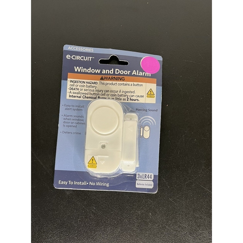 Secure Your Home with E Circuit Window and Door Alarm - Easy Installation & Reli